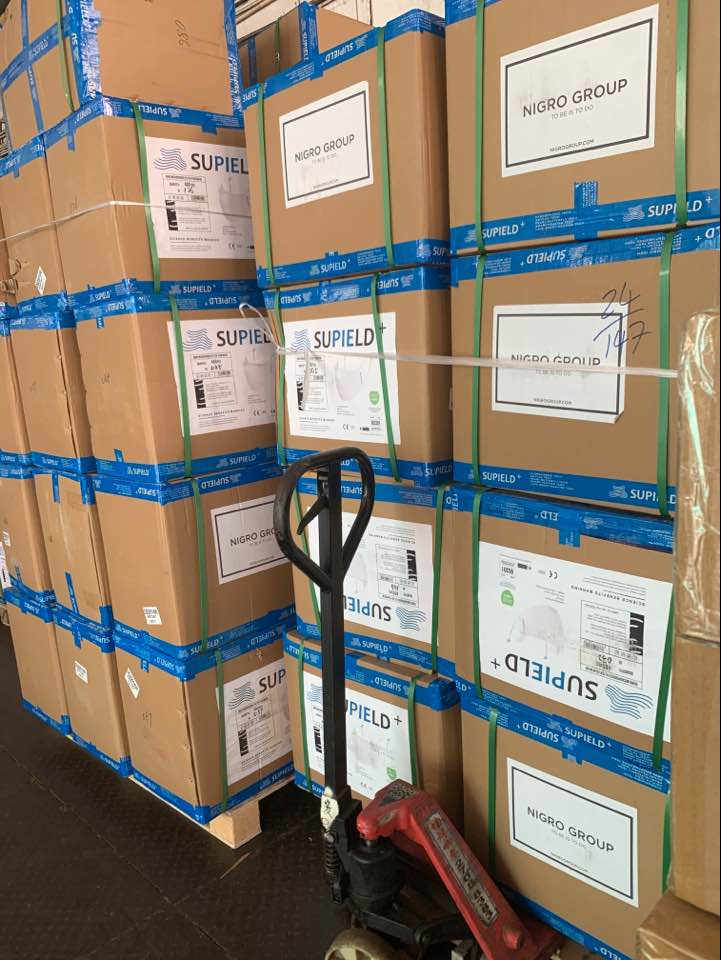 進(jìn)出口防護(hù)面罩，口罩等防疫物資報(bào)關(guān)及運(yùn)輸公司--口罩運(yùn)輸案例圖