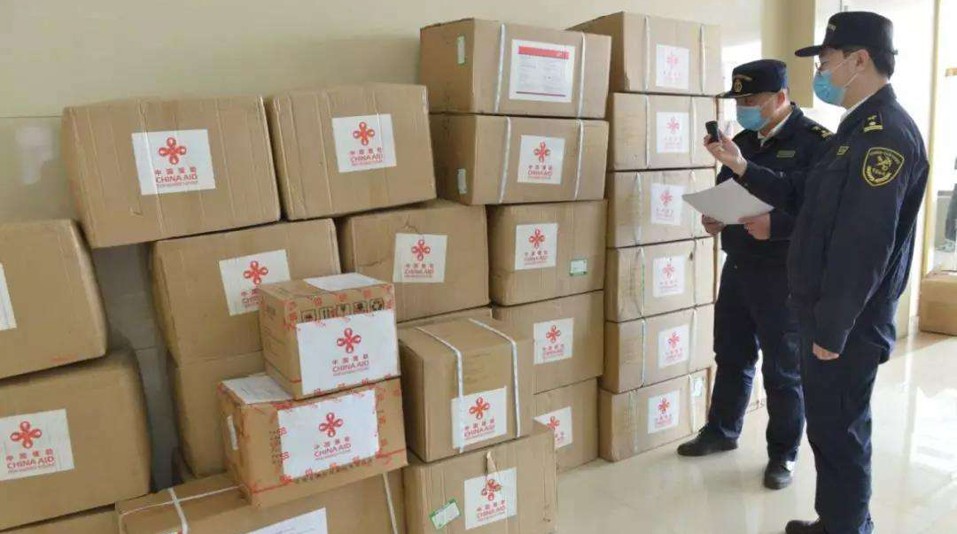 口罩出口報關，口罩出口通關檢驗/查貨圖