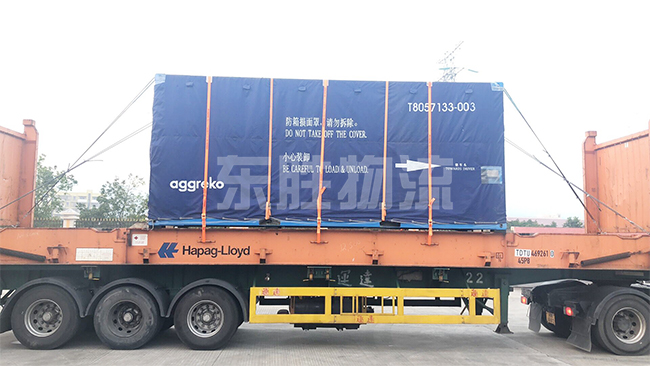 國(guó)內(nèi)貨物出口到香港，內(nèi)地出口到香港運(yùn)輸案例圖