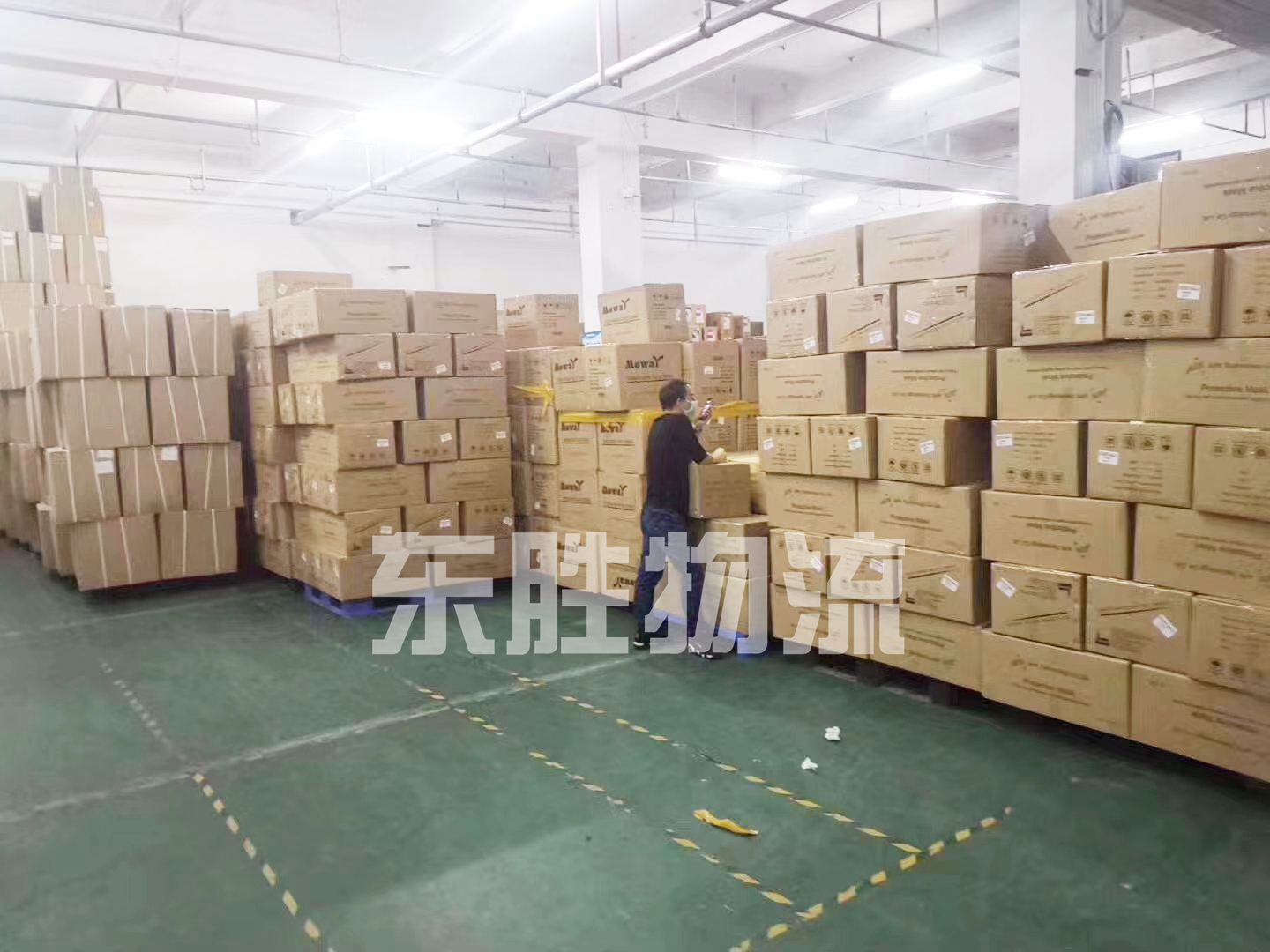 深圳出口口罩到香港，口罩發貨到香港案例圖